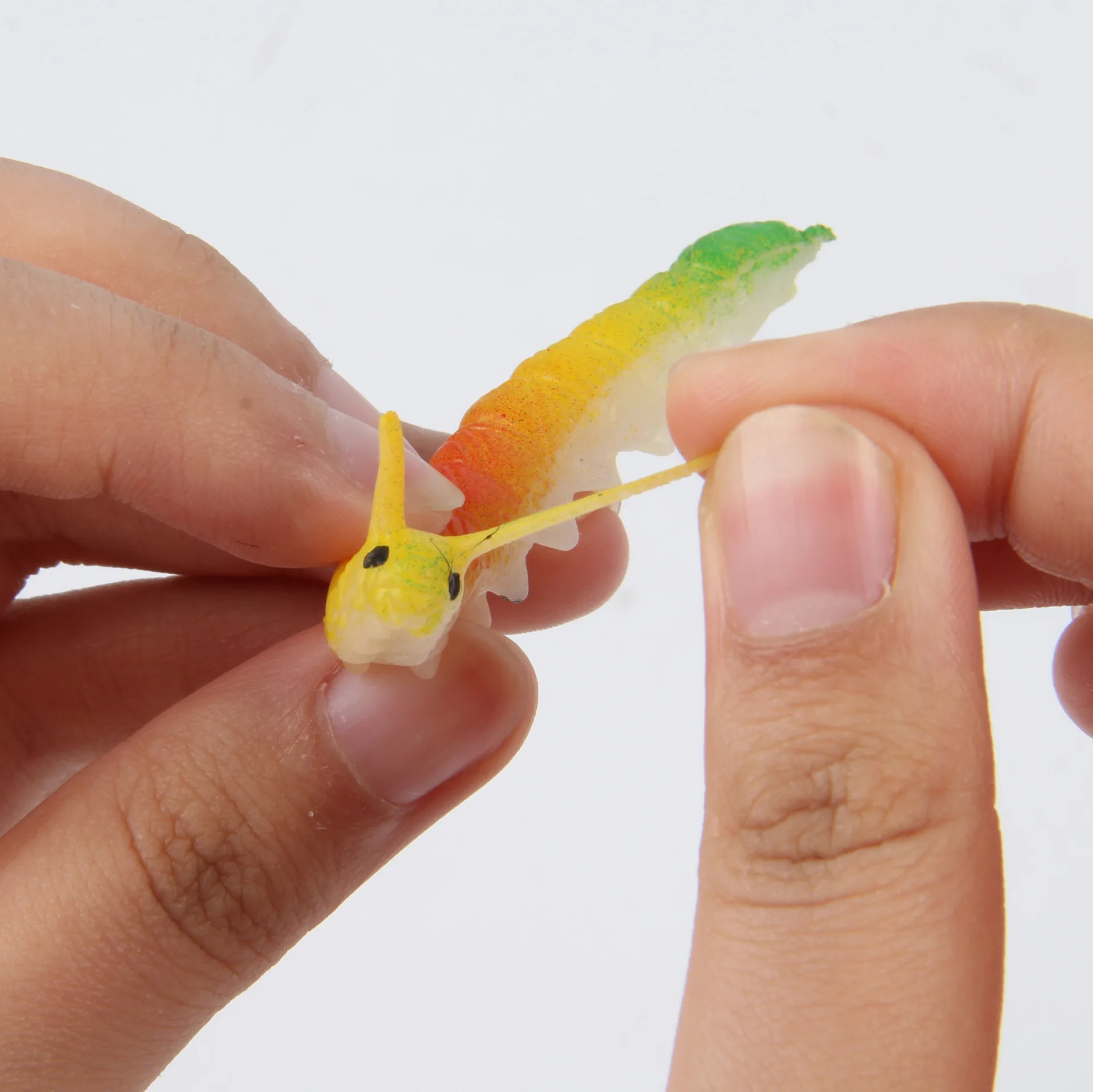 12pcs Insect Models Caterpillar Prank Animal Models Crawling Insects Action Characters Children's Educational Toys Prank Toys