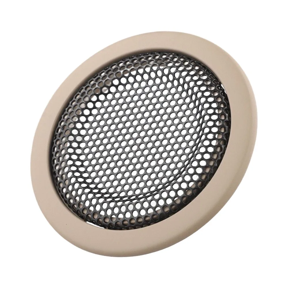 Car Door Tweeter Speaker Cover For BMW 1 2 3 4 Series F20 F30 F32 ABS Metal Trim Panel 51427281459 Black Beige Interior Parts