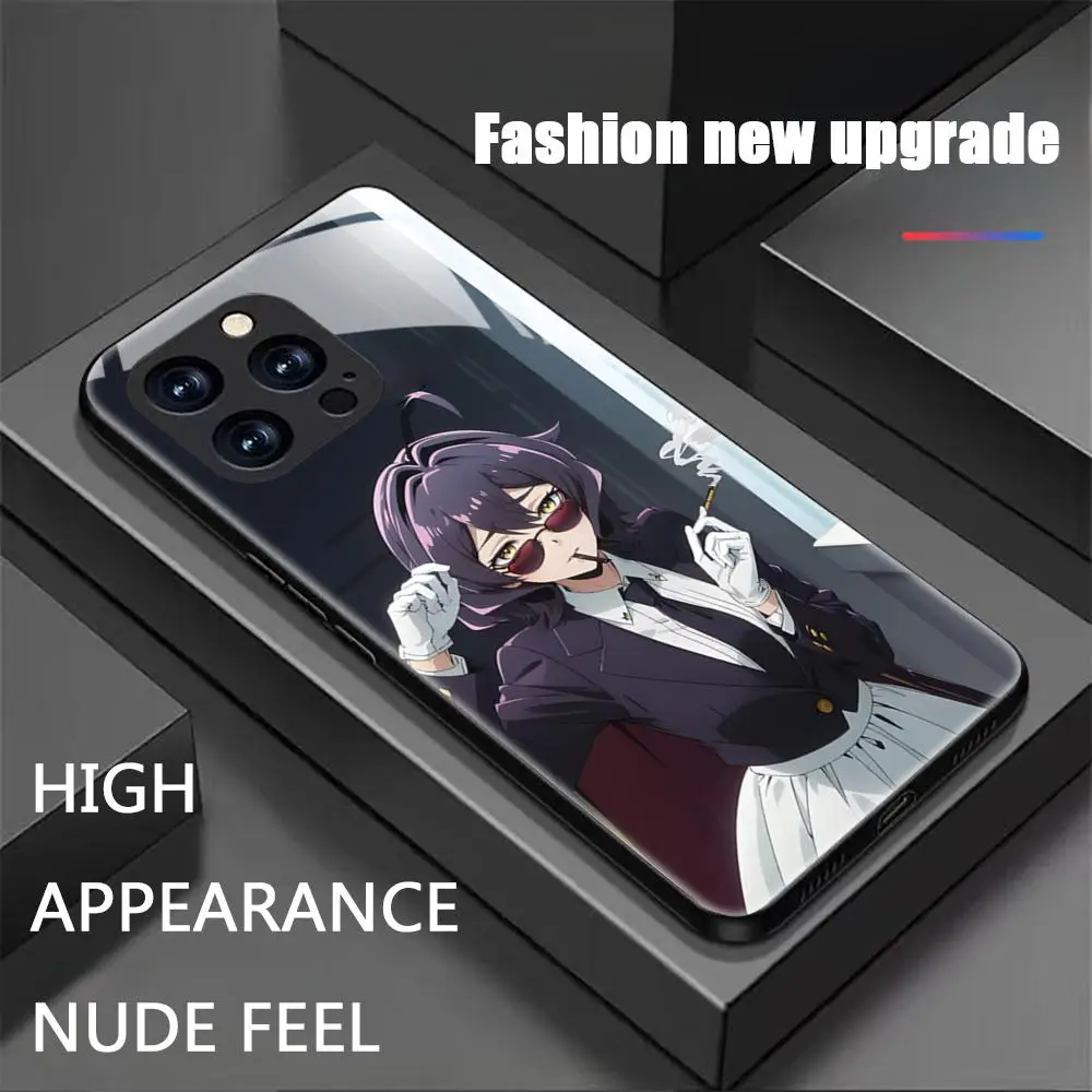 Anime Hiiragi Utena Cool Phone Case For iPhone 16 15 14 13 12 11 X XR XS 8 Plus Mini Pro Max Glass Magnetic Phone Case