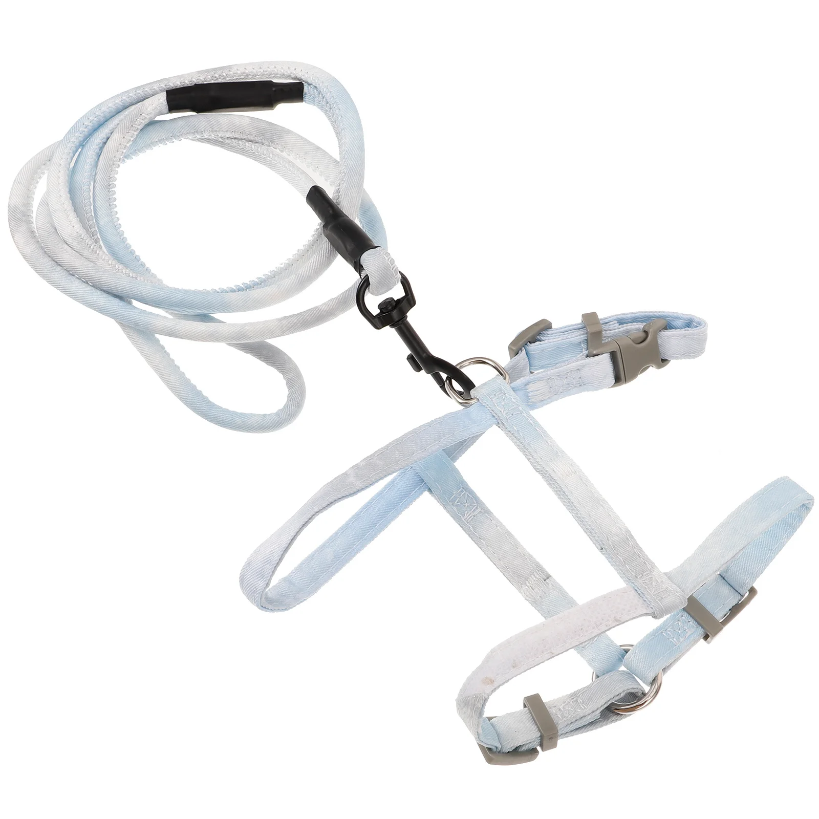 

Adjustable Cat Harness Leash Set Cat Vest with Bowtie Breathable Polyester Pet Walking Gear for Kitten Outdoor Activity