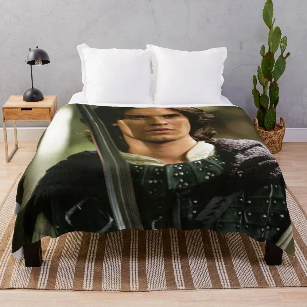 

Ben Barnes Prince Caspian Throw Blanket Compact Warm Blanket for Car Road Trip