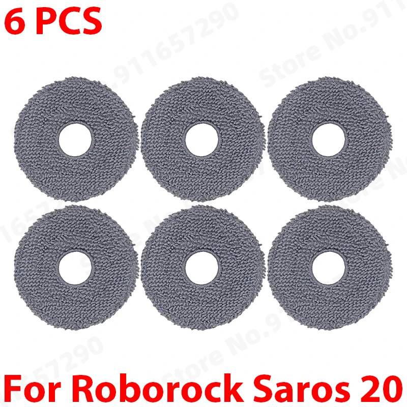 For Roborock Saros 20 Spare Parts Main Side Brush Mop Cloth Hepa Filter Dust Bag Robot Vacuum Cleaner Replacement Accessories image 3