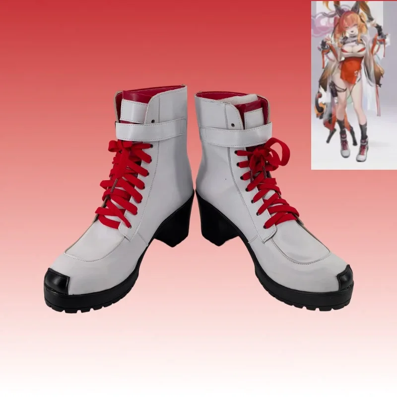 

Game Nikke Yingning Cosplay Shoes Boots Anime Ying Ning Halloween Carnival Party Christmas Costume Prop