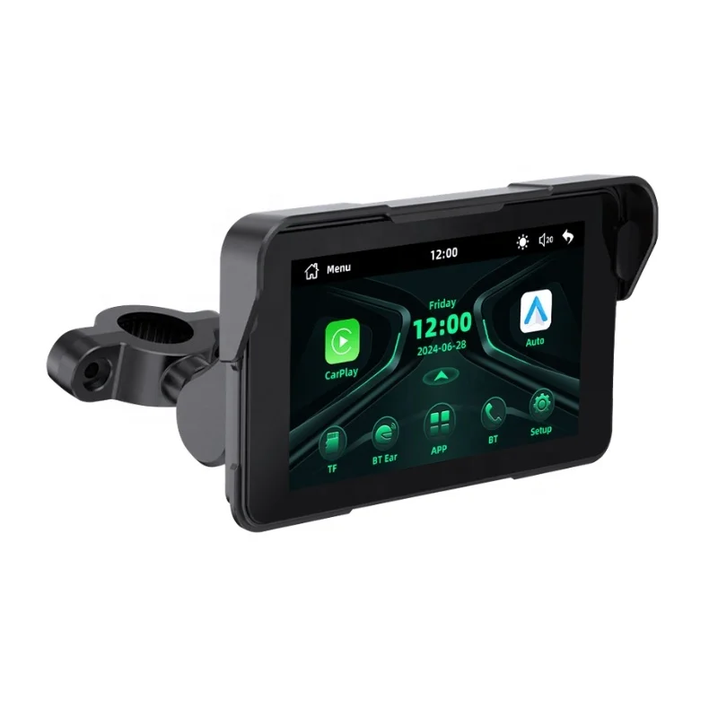 M11 5-inch InCell touchscreen 5G WiFi IP67 waterproof, built-in Bluetooth, dual system (CarPlay and Android Auto)