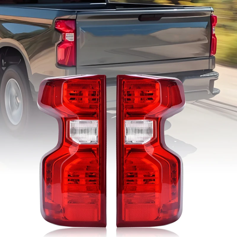 Rear Tail Light For 2019-2023 Chevrolet Silverado 1500 2500HD 3500HD Brake Reversing Lamp GM2800308 GM2801308 84554656 84554657