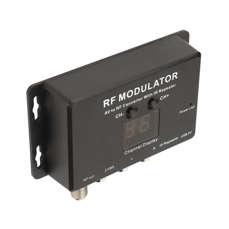 RF Modulator Professional PAL NTSC 21 Channel AV To RF Convertor For Set Top Box DVR DVD-Y41A