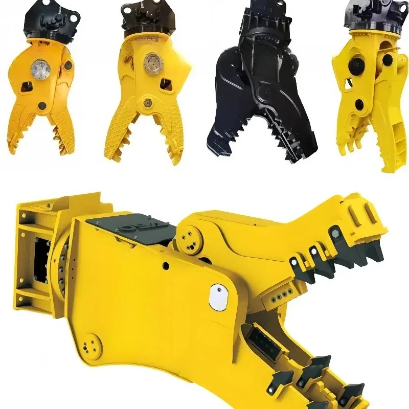 Concrete Hydraulic Pulverizer Custom Concrete Crusher For PC160 CAT315 Excavators Tailored For Your Demolition Needs