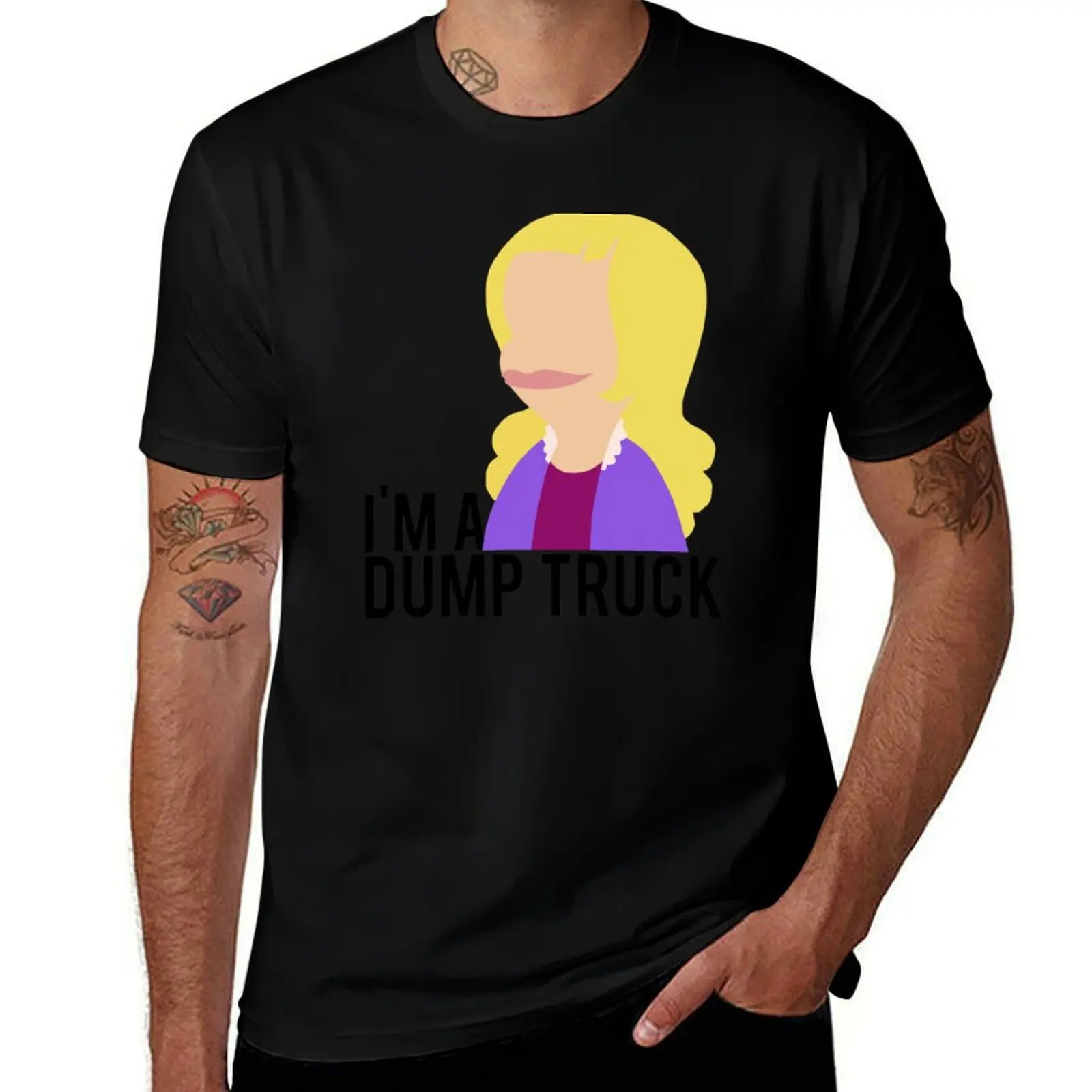 lola big mouth T-Shirt Trendy Pattern T-Shirt for Men