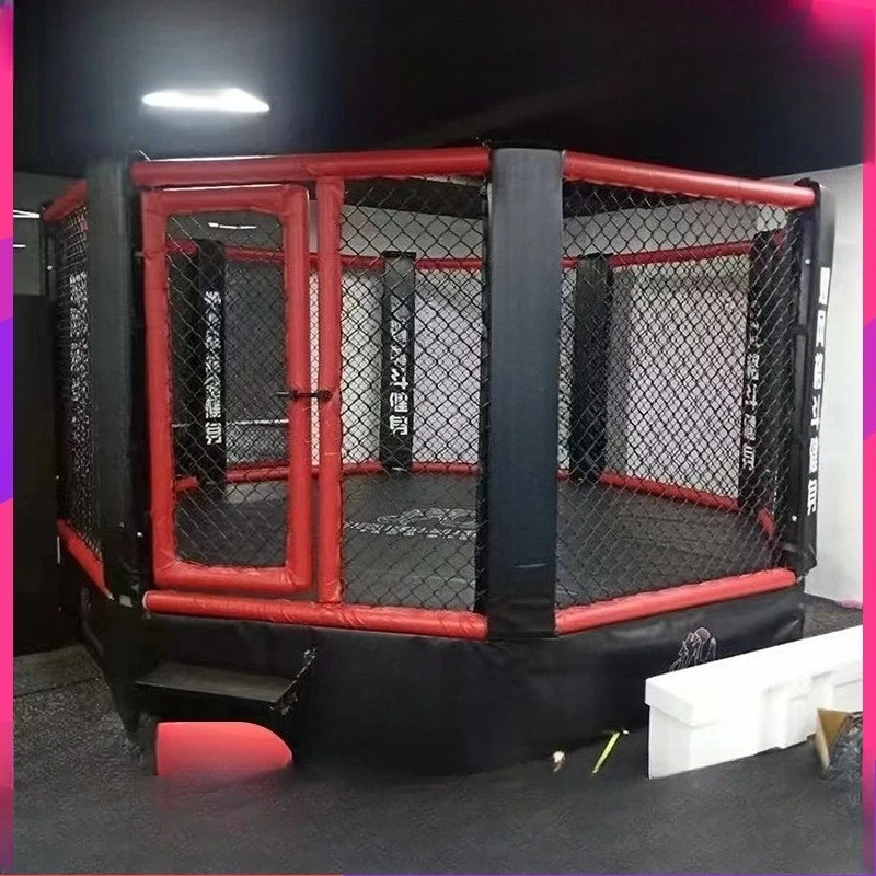

Arena boxing ring commercial professional octagonal cage table floor type competition stage free fighting martial arts training