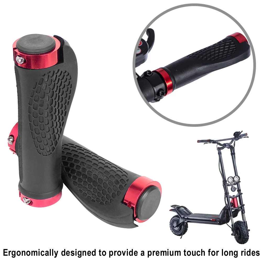Anti-slip Rubber Handle Grip for Kaabo Wolf Warrior Wolf King Wolf X Electric Scooter Modified Handlebar Cover Parts Accessories