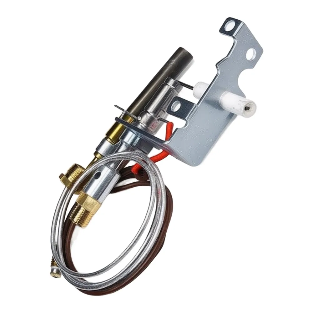Thermocouple Ignition Needle for Flame Monitoring and Safety Shutoff in Natural Gas Fireplaces and Water Heater Applications