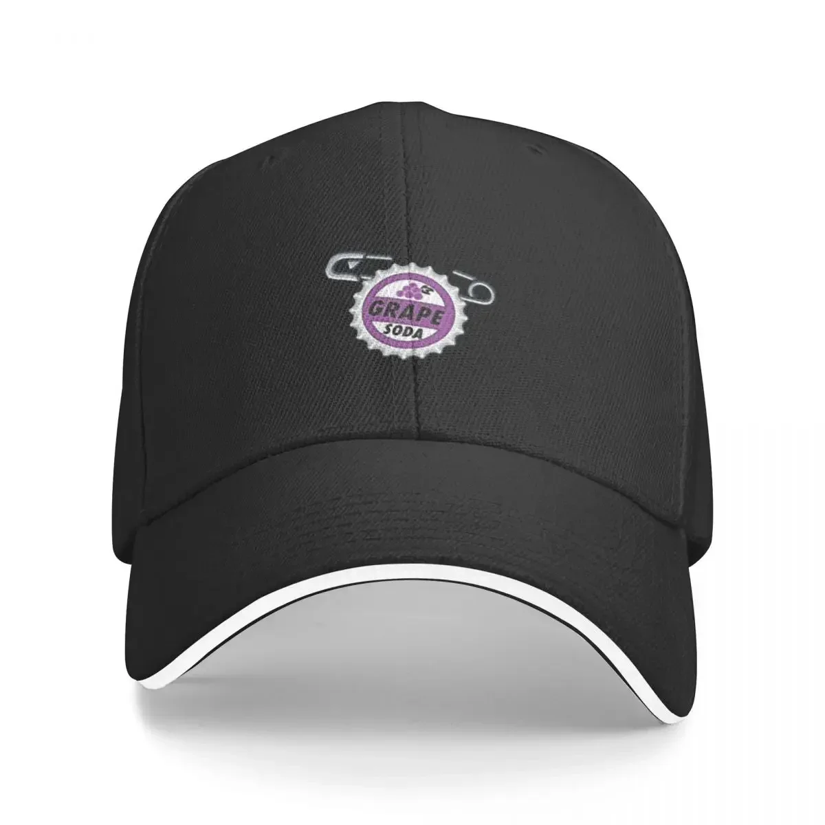 Grape Soda Badge Essential Baseball Cap Golf Hat Golf Wear Snapback Cap Anime Hat Men Luxury Brand Women's