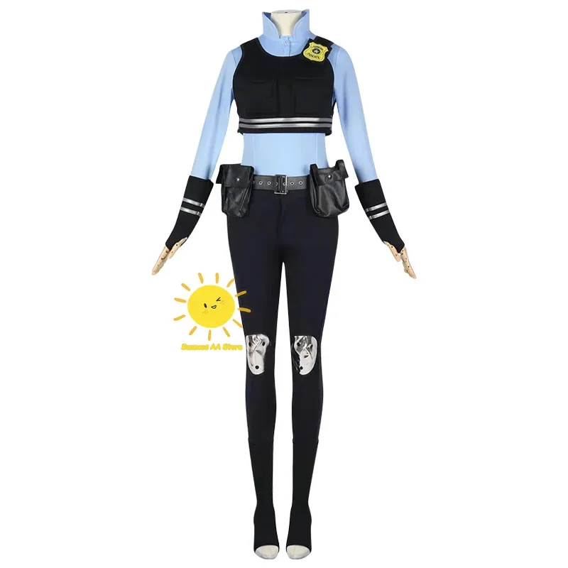 2025 11 비스트 킹덤 애니메이션 줄리엣 레이버네 호프스 Zootopia 코스프레 의상 유니폼 액세서리 주디 할로윈 카니발 C