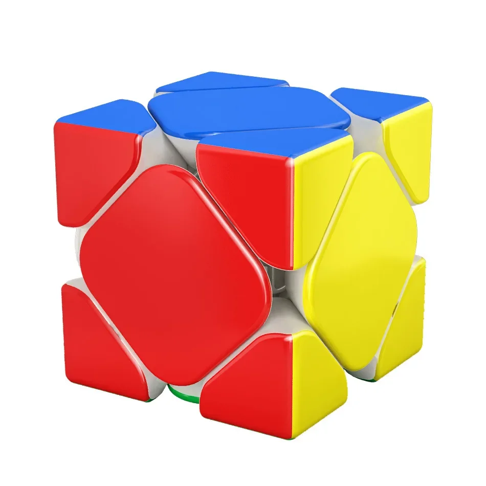 MOYU RS Skewb المغناطيسي ماجيك سرعة مكعب المهنية تململ اللعب Moyu RS M Skewb CubeCubo Magico لغز