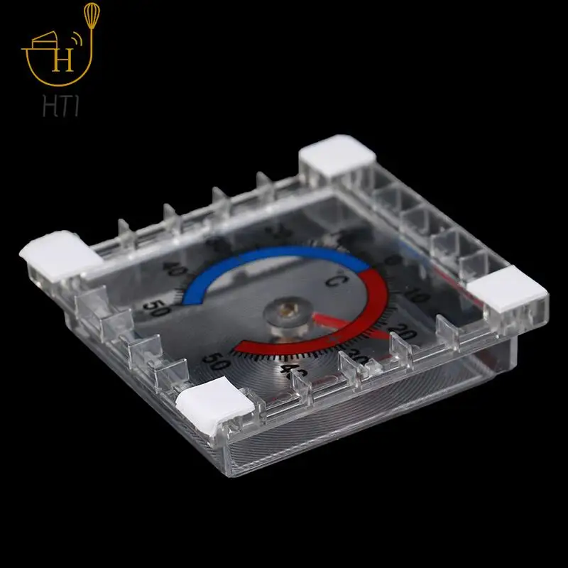 1 szt. Temperatury termometr okno wewnętrzne ściany ogrodowe do domu z podziałką dysków