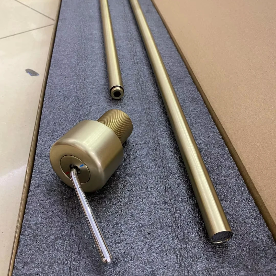 Bathroom Hang Ceiling Basin Faucet Water Drop Tear Shape Hot and Cold Mixer Tap