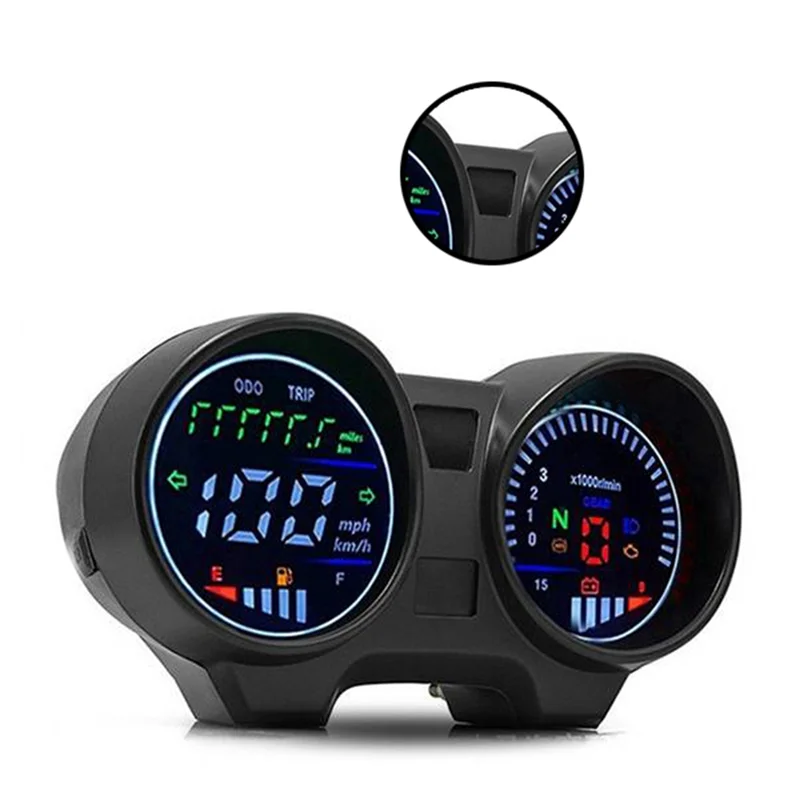 

AU34-Motorcycle Digital Dashboard For Brazil CG150 For TITAN150 Fan150 Motorcycle Motorcycle Instrument Assembly