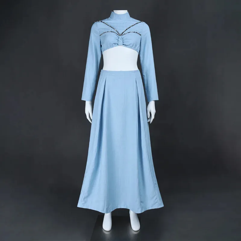 padme-cosplay-amidala-costume-film-bataille-spatiale-jeu-de-role-robe-bleue-femmes-chemise-jupe-tenues-halloween-carnaval-deguisement-costume