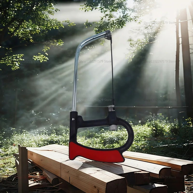 مجموعة منشارا، منشار فولاذي مقاس 12 بوصة مع شفرات منشار قابلة للاستبدال وميتري معدني، 3 قطع مناشير يدوية (إطار منشار صغير، منشار صغير) للخشب