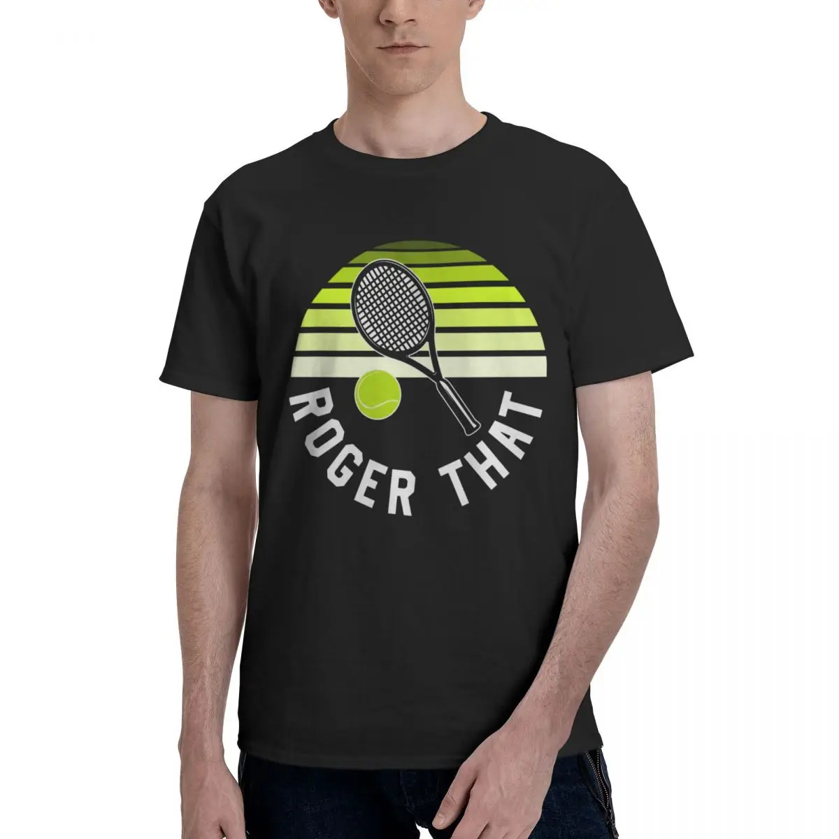 Roger Federer Tennis Roger That T Shirt Tees Pops Men Women Tshirt Graphic Y2K Clothes