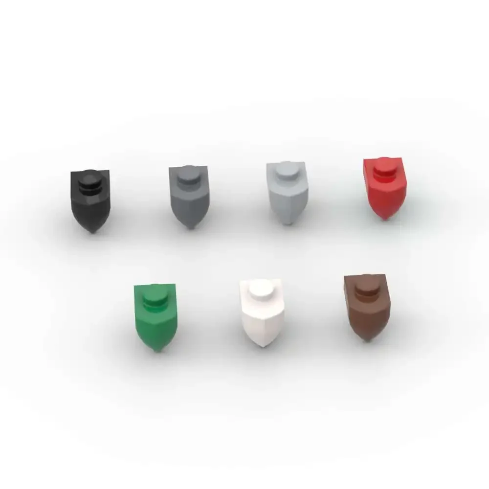 MOC 10PCS 15070 1x1 With Tooth Vertical Brick Modified Stacking Replaceable Building Block Funny Toys Adults Boys Holiday Gift