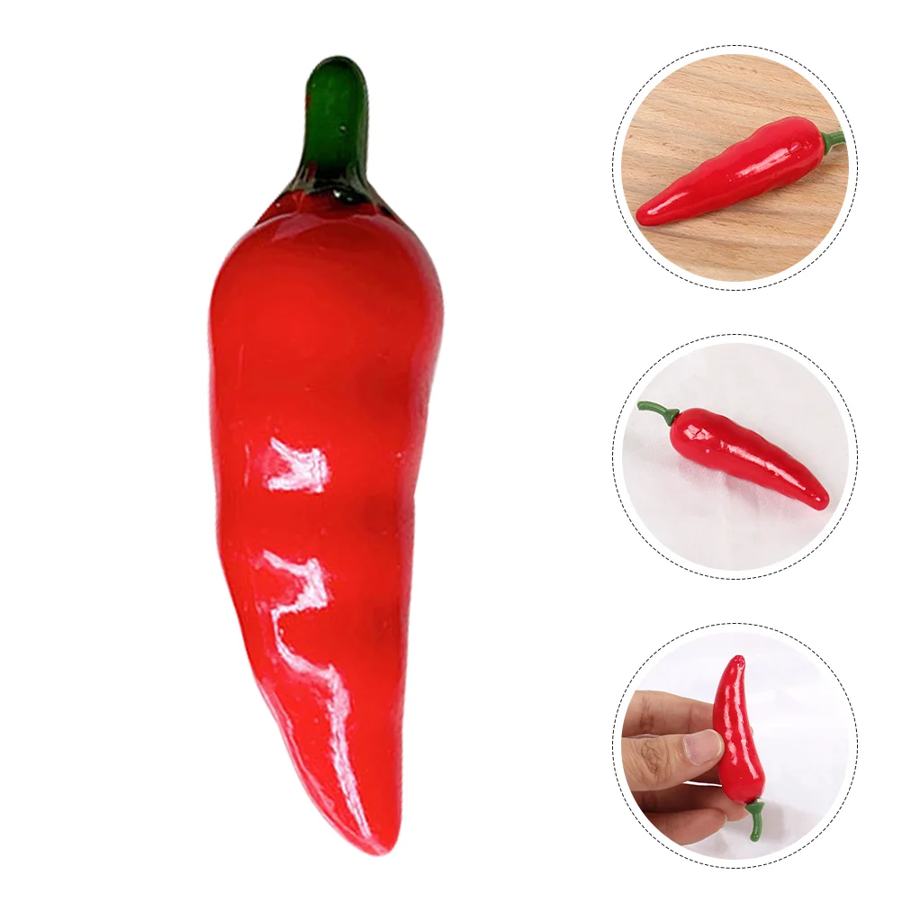 32 Pcs Simulated Vegetables Photo Props Pepper Models Peppers Fake Chili Foam Artificial Centerpieces Banana