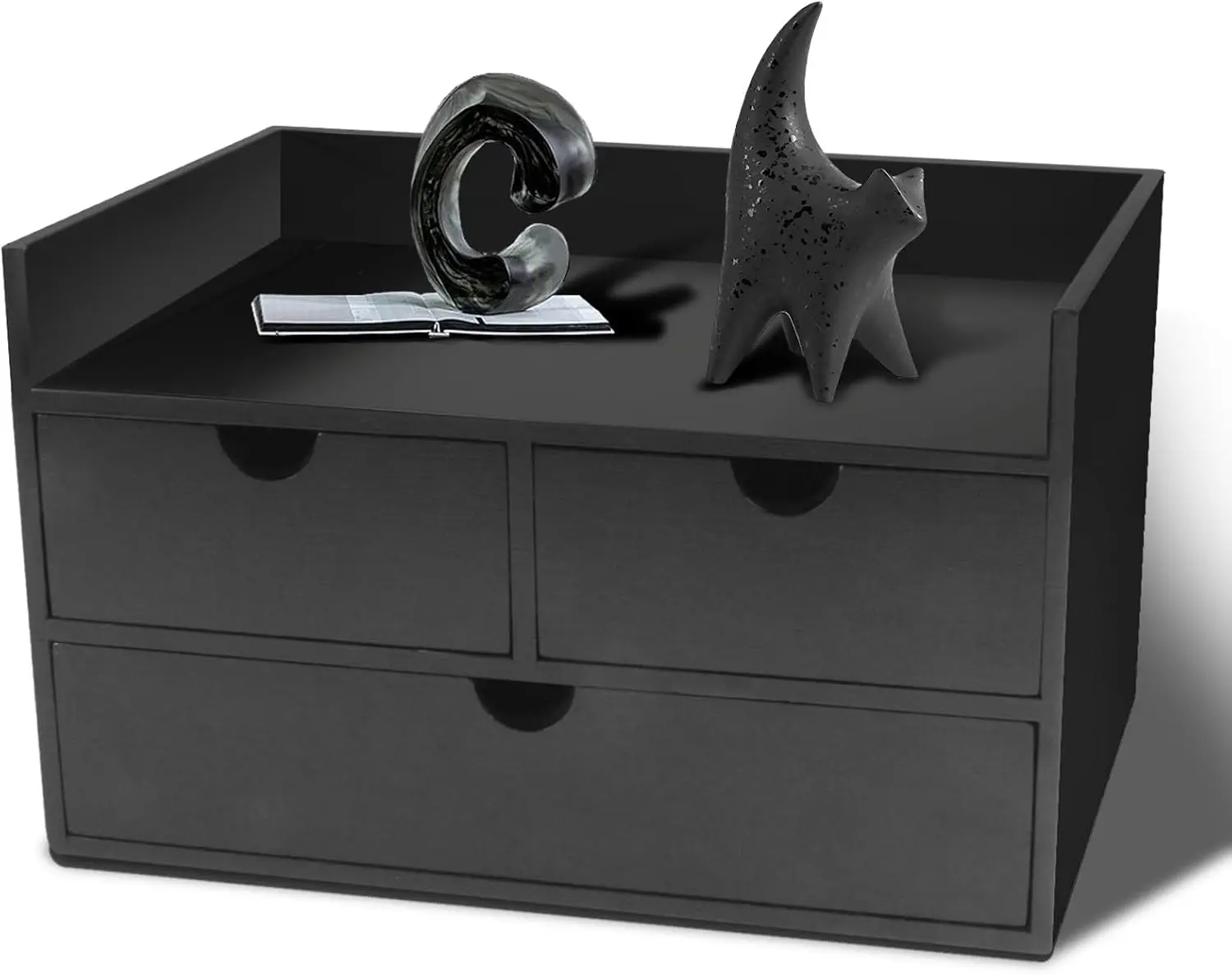 

Desk Organizer with Drawers Countertop Drawers Organizer Tabletop Storage Organization Box Home