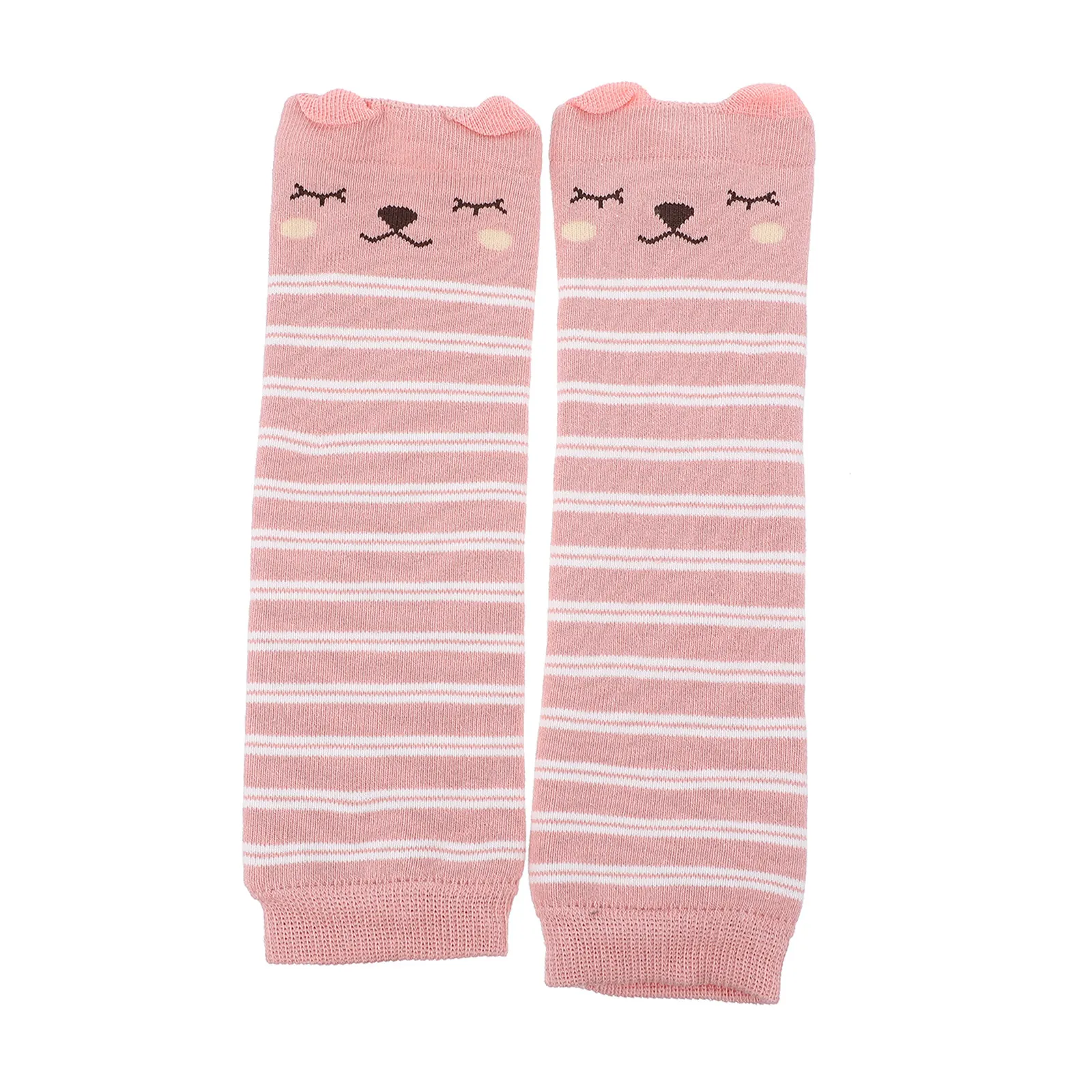 Long Baby Leg Warmers Winter Thick Soft Cotton Knee Protector for Crawling Toddlers Warm Elastic Comfortable Toddler Leg