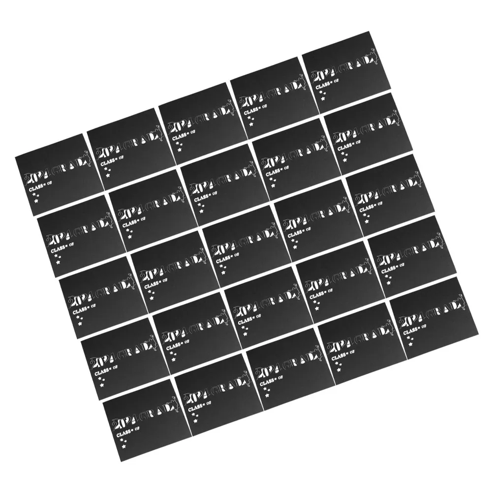 

50Pcs Graduation Table Tent Cards Paper Place Name Cards Foldable for Graduation Party Banquet Reserved Seating Guest Name