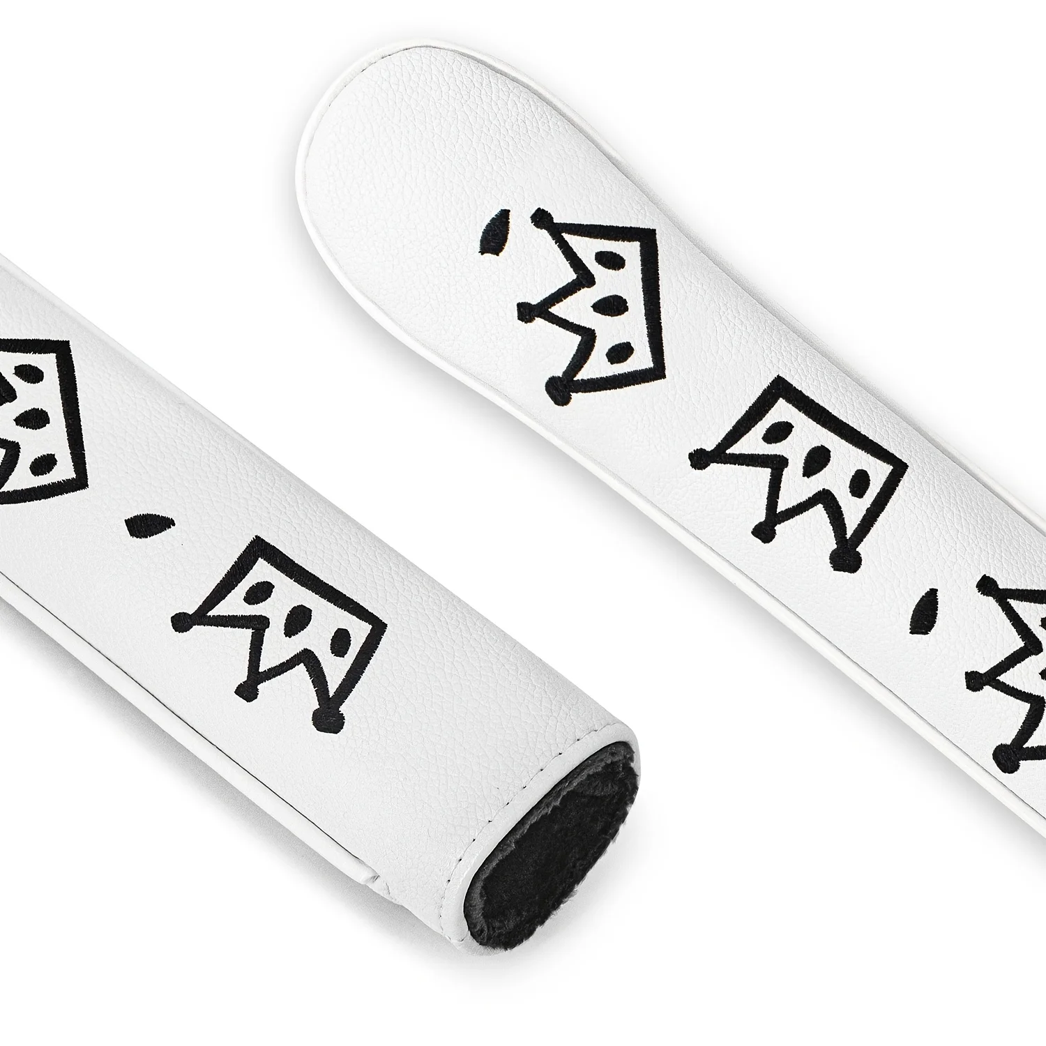 1pc Cheese Crown Style Directional Golf Club Head Cover, Trendy Golf Direction Stick - A Durable Protective image 5