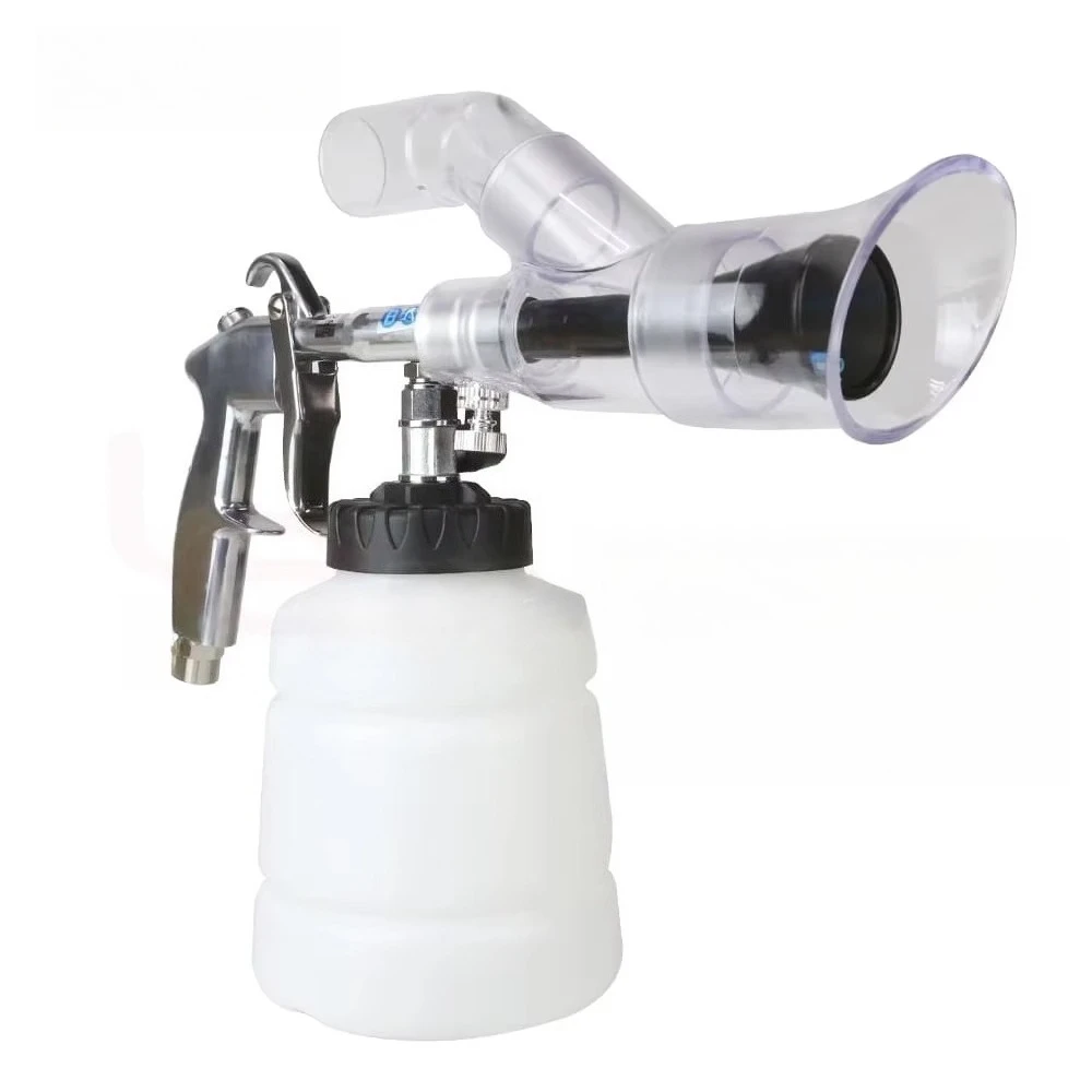 Turbo Air Car Cleaning Gun with Dual Action Blowing and Vacuum