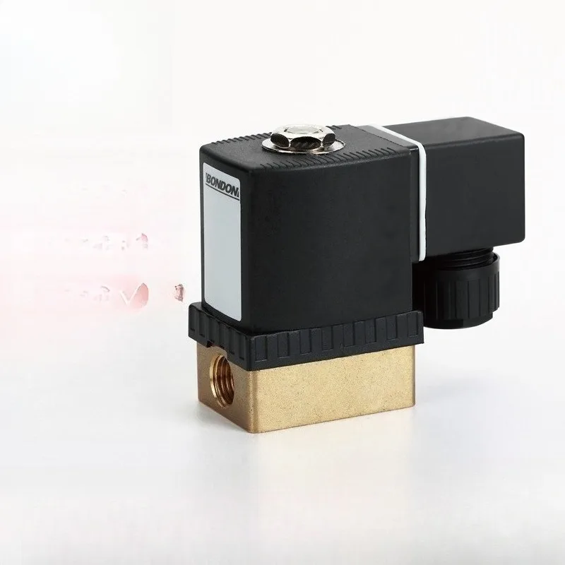 6013 بوندون؛ صمام مياه كهرومغناطيسي صامت مع بداية ضغط صفر، منفذين، وضعين، نحاس وفولاذ مقاوم للصدأ #2