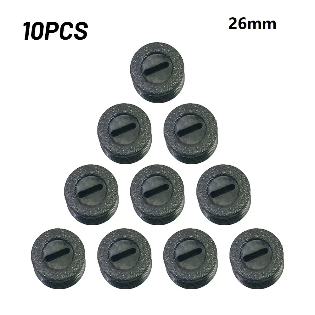 Replacement Carbon Brush Cover for Angle Grinder and For electric Drill Models Pack of 10 Plastic for Tool Repair Use