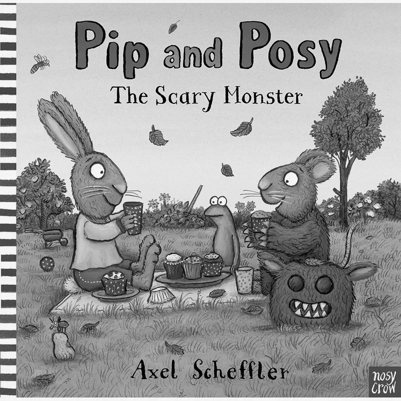 

Pip And Posy The Scary Monster Axel Scheffler Nosy Crow 9780857632432 Книга