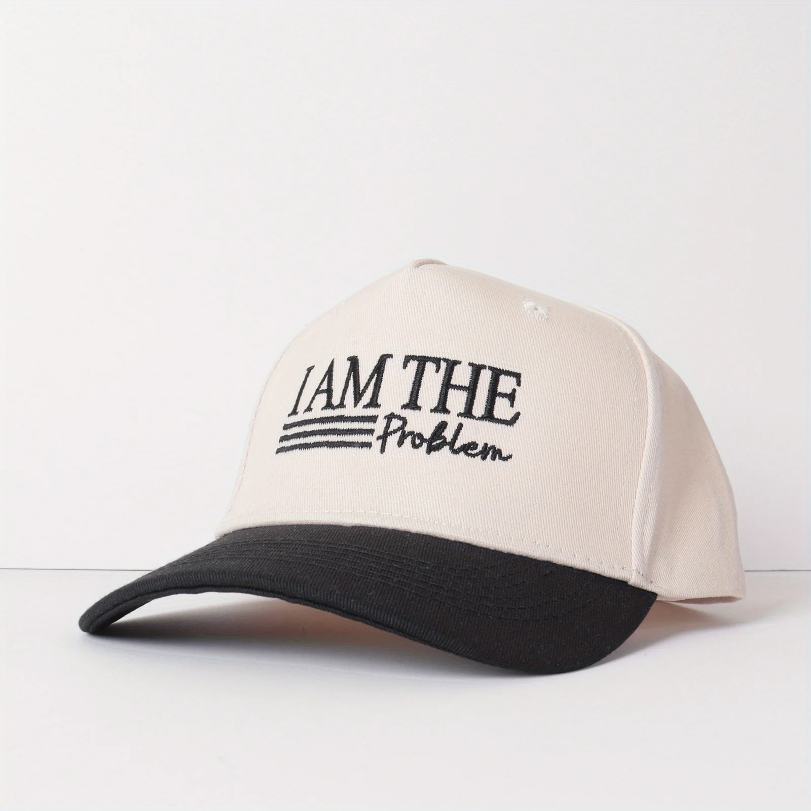 I AM THE PROBLEM Embroidery Truck Driver Hat Fashion Trend All-inclusive Adjustable