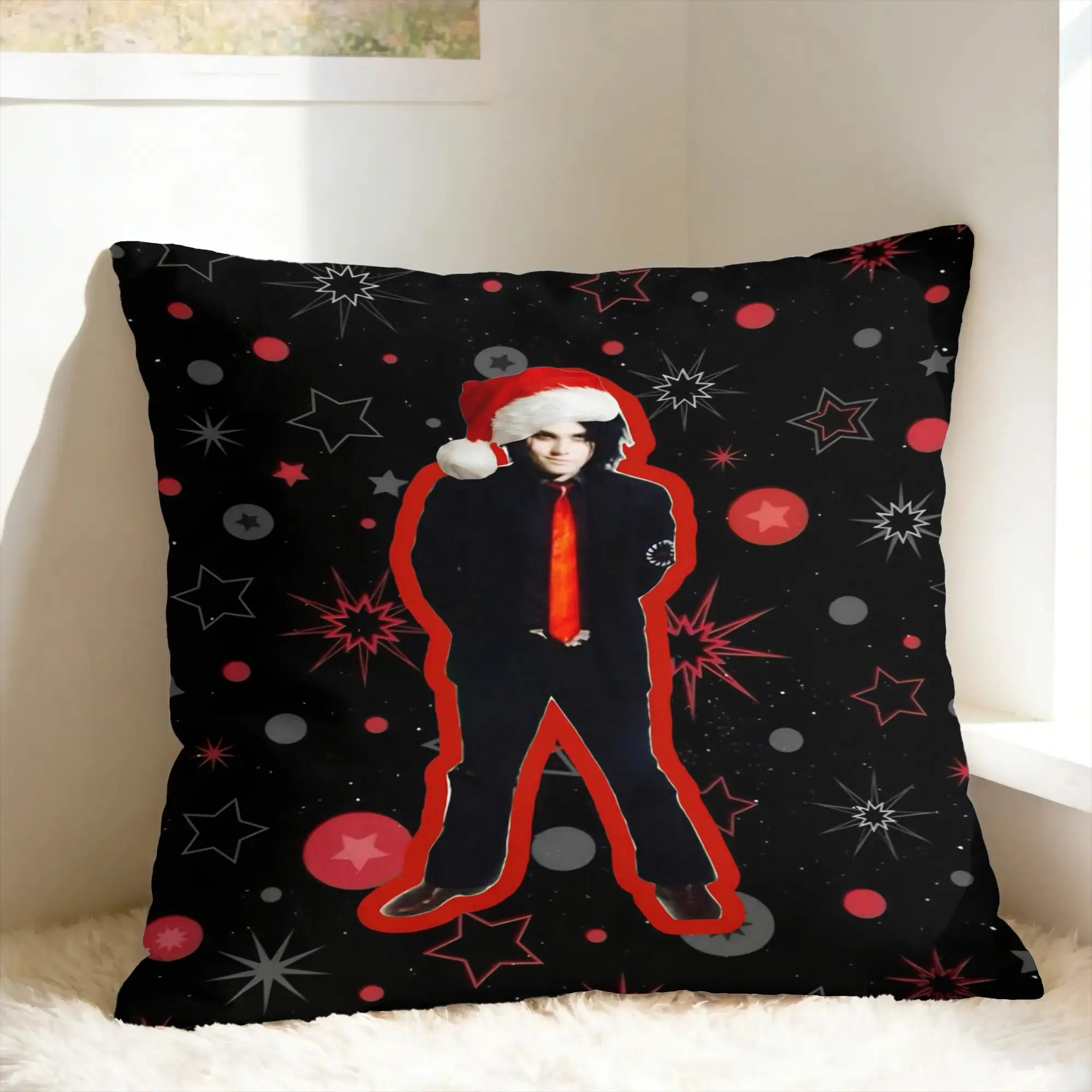 G-Gerard Way MCR Pillow Case  Design Pillow Cover For Wedding Party Home Decor Kawaii Cushion Cover