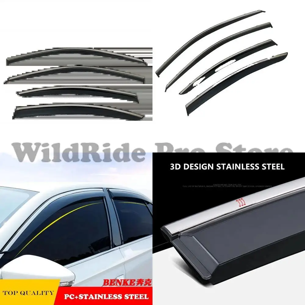 

1 set Wind Deflector Rain Guard Door Vent Window Visor for Lexus ES 2013-2017 2018-2022