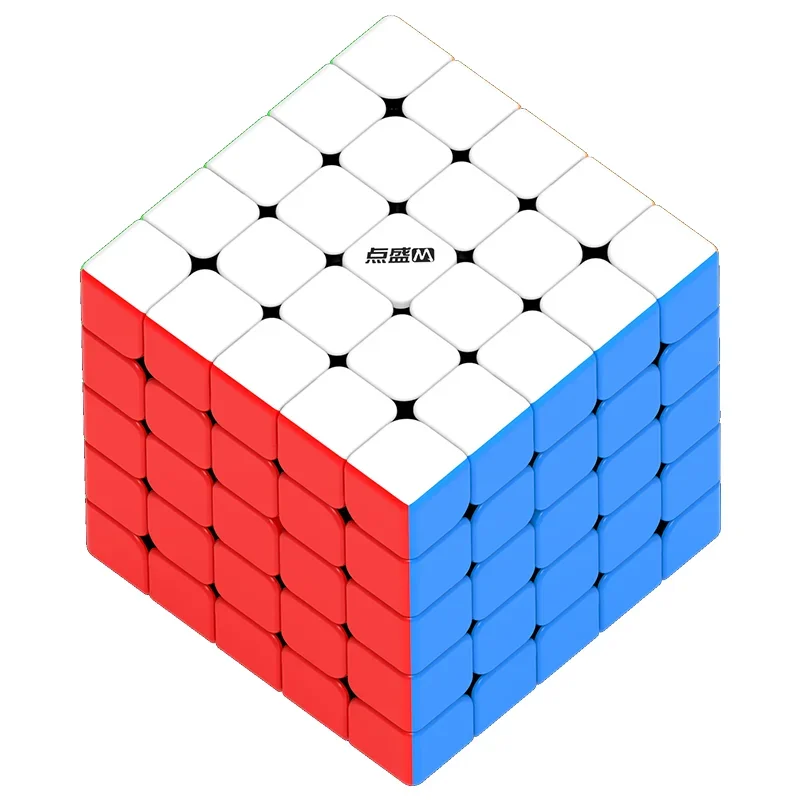 DianSheng S5M Solar 5x5 Racing Speedcube Magnets Powerful Speed 5x5x5 Magic Cube Puzzle Toy Children's Gifts