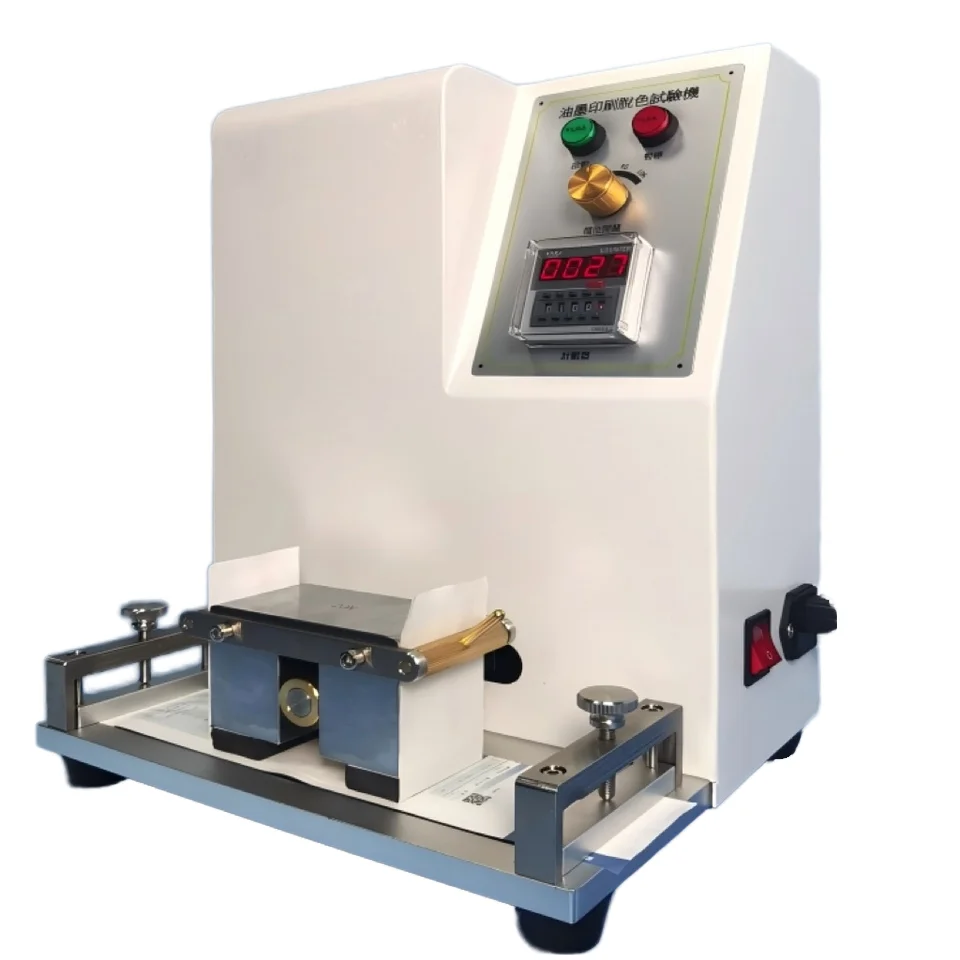 

Automated Mechanical Ink Decolorization Testing Machine Rub Resistance Paper Decolorization Lab Testing Equipment