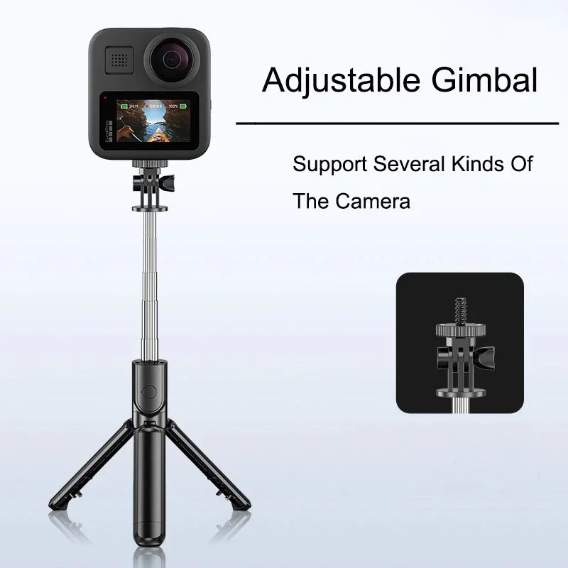 

Phone Holder Wireless Selfie Stick Tripod 360 Degree Rotation Support For Phone Xiaomi Mobile Phone Live Video Stand