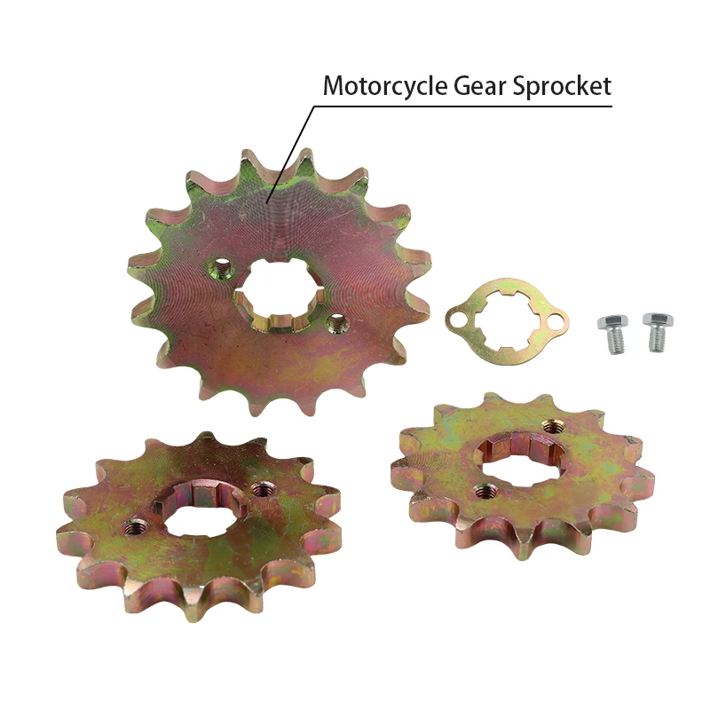 

Motorcycle Parts Tools Iron 530 Gear Sprocket Universal For Pit Dirt Bike Engine Gears High Quality Motocross Accessories
