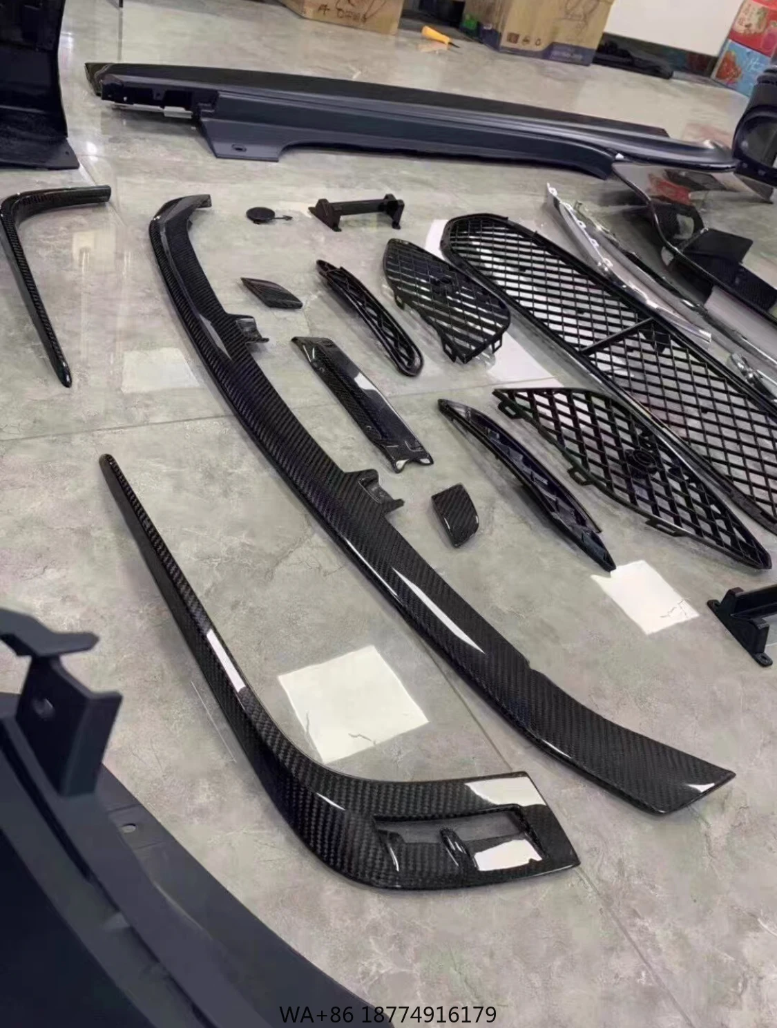 

High Performance Custom PP+Carbon Fiber Material Body Kit for 2016-2019 Continental GT to Supersport Upgrade