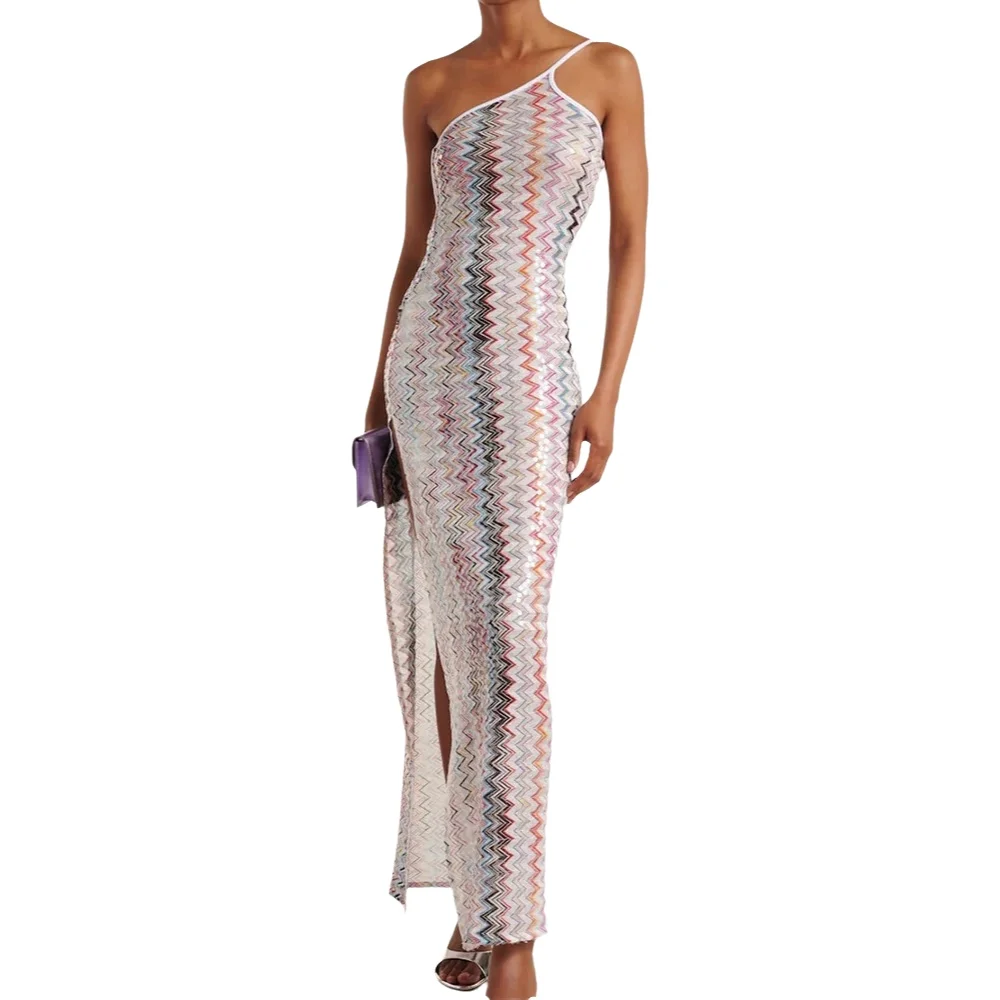 Nieuwe Vrouwen Zomer Mouwloze Sexy Hollow Out Maxi Jurken Chic Afdrukken Patchwork Casual Feestjurk Eenvoudige Dames 2026 Vestido - afbeelding 2