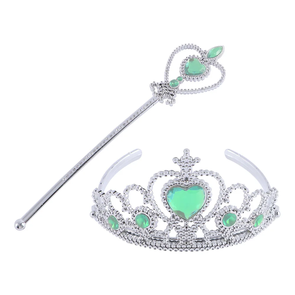 

Cosplay Party Princess Tiara Headband Magic Wands Heart-Shaped Headwear Hair Styling Accessories Fashion Accessories