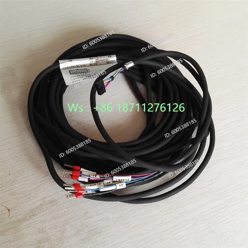 HEIDENHAIN ECN1313 Dual Encoder Power Cord 0.5~ 7m Encoder Cable 2048 Customizable