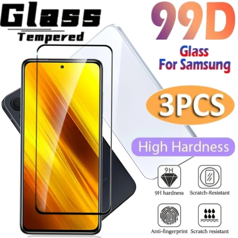 

Защитная пленка для экрана Samsung Galaxy A31 A32 A33 A34 A35 A36 Гладкое закаленное стекло для Samsung Galaxy A40 A41 A42 HD Film 3 шт.