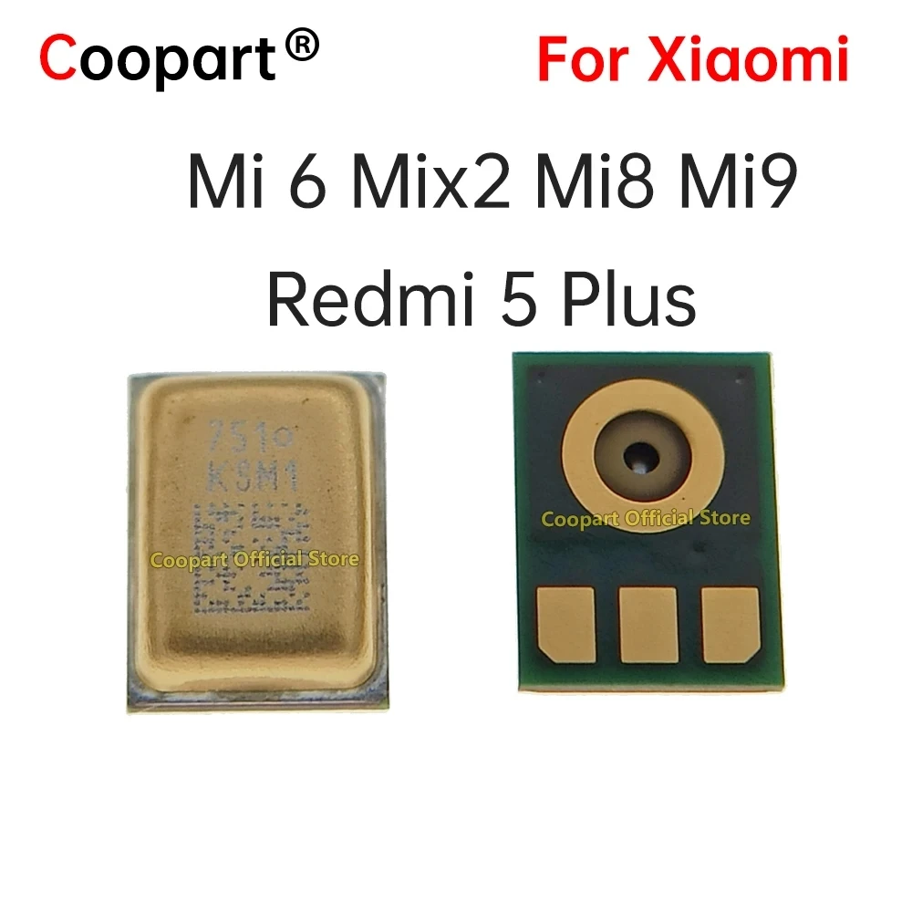 Coopart Mic Speaker Receiver inner Microphone for Xiaomi Mi 6 Mix2 8 9 Redmi 5 Plus