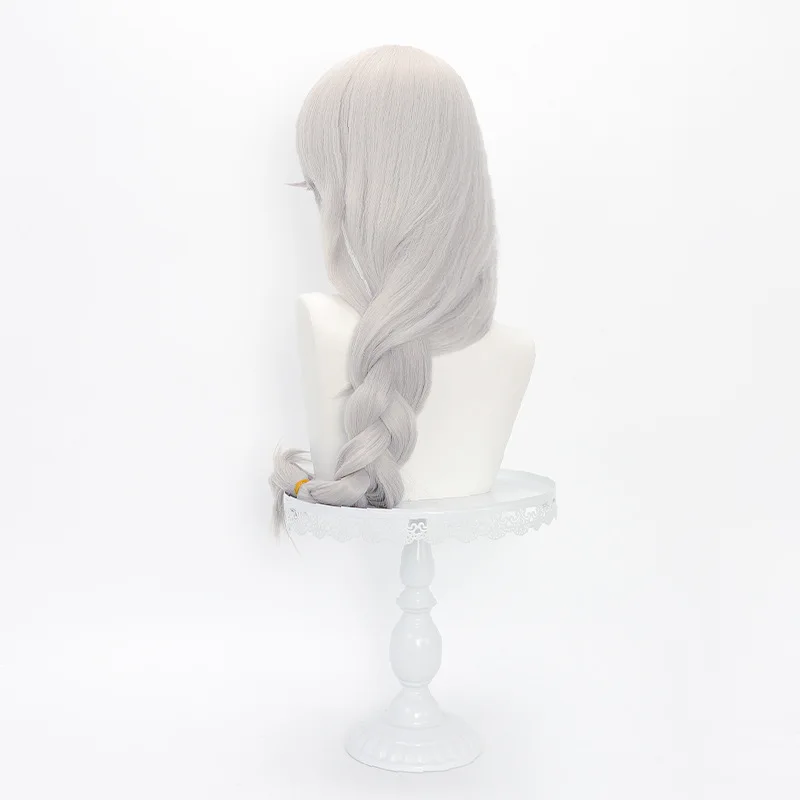 Anime The Hundred Line Last Defense Academy Kirifuji Nozomi Cosplay Wig White Long Hair For Women Halloween Roleplay Party Props