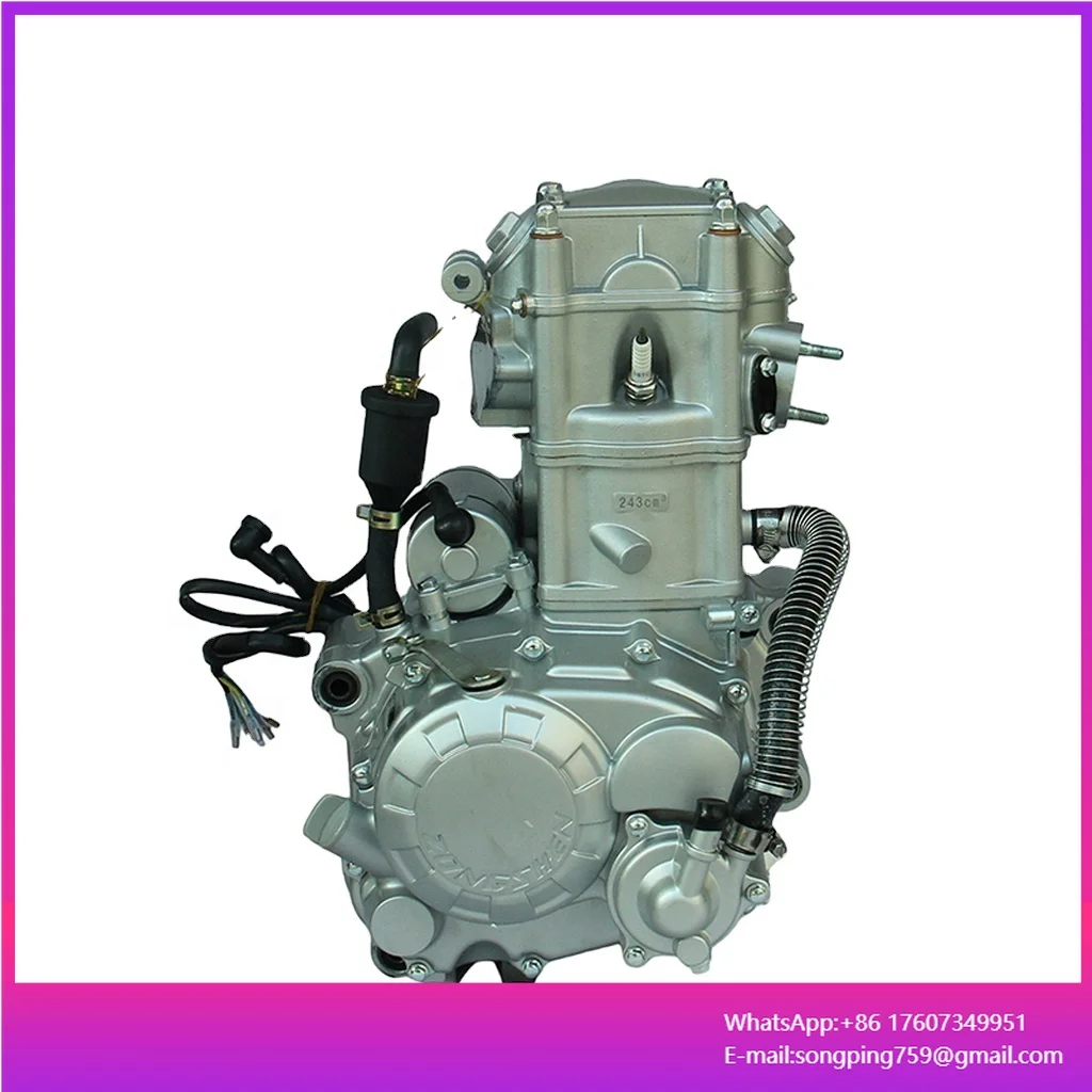 Zongshen CB250CC  Engine with Reverse Water Cooled for All ATV Go Cart  with Ready to Go Engine Kit