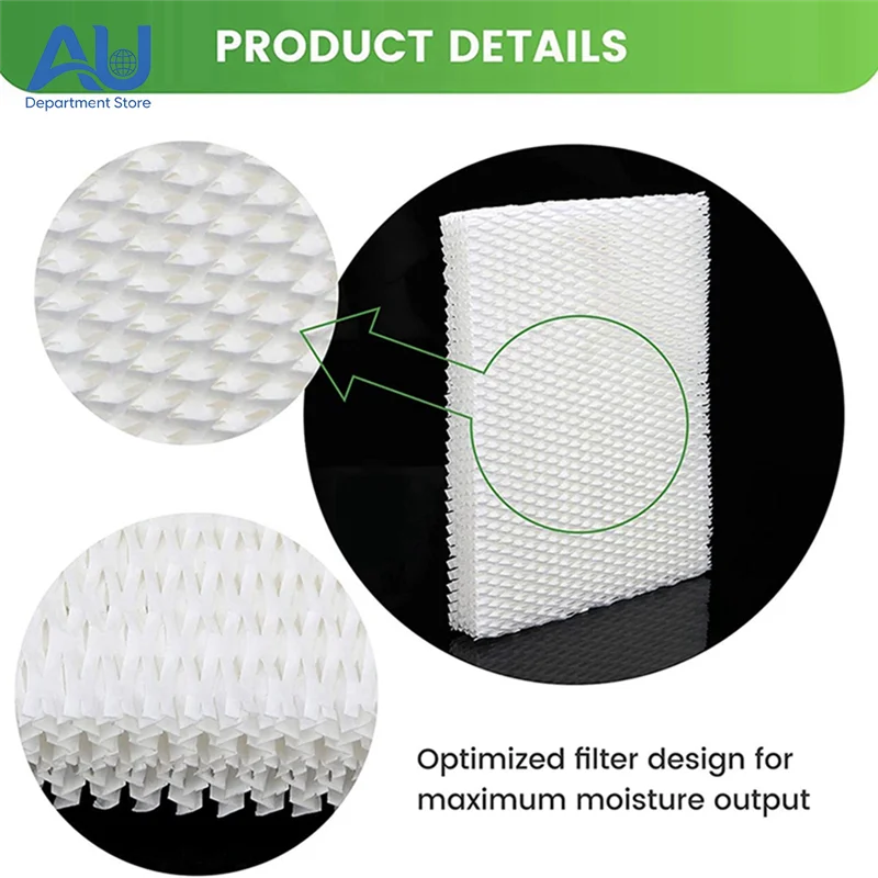 12PCS Replacement Filters MD1-0034 Evaporative Humidifier Accessories Model EV100 EV200 EVDC300 EVDC500